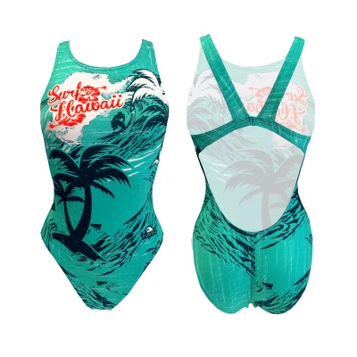BAÑADOR NATACION MUJER SURFER HAWAII VINTAGE 3 BAÑADOR NATACION MUJER SURFER HAWAII VINTAGE