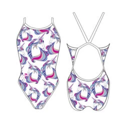 BAÑADOR NATACION NIÑA UNICORN STAR