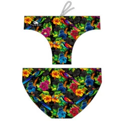 BAÑADOR WATERPOLO NIÑO FLOWERS PARADISE
