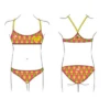 BIKINI MINI NIÑA NATACION PINEAPPLES ONLY HAPPY