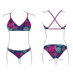 BIKINI NATACION MUJER KANALOA ( PATRON MARE COMPLETO)