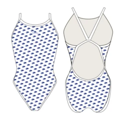 CUSTOM BAÑADOR NIÑA REVOLUTION FULL PRINTED