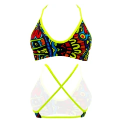 TOP BIKINI MARE AFRICA NEON