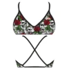 TOP BIKINI MARE SKULL AND ROSES 2019 1 TOP BIKINI MARE SKULL AND ROSES 2019 -Equipo De Natación top bikini mare skull and roses 2019 43076125